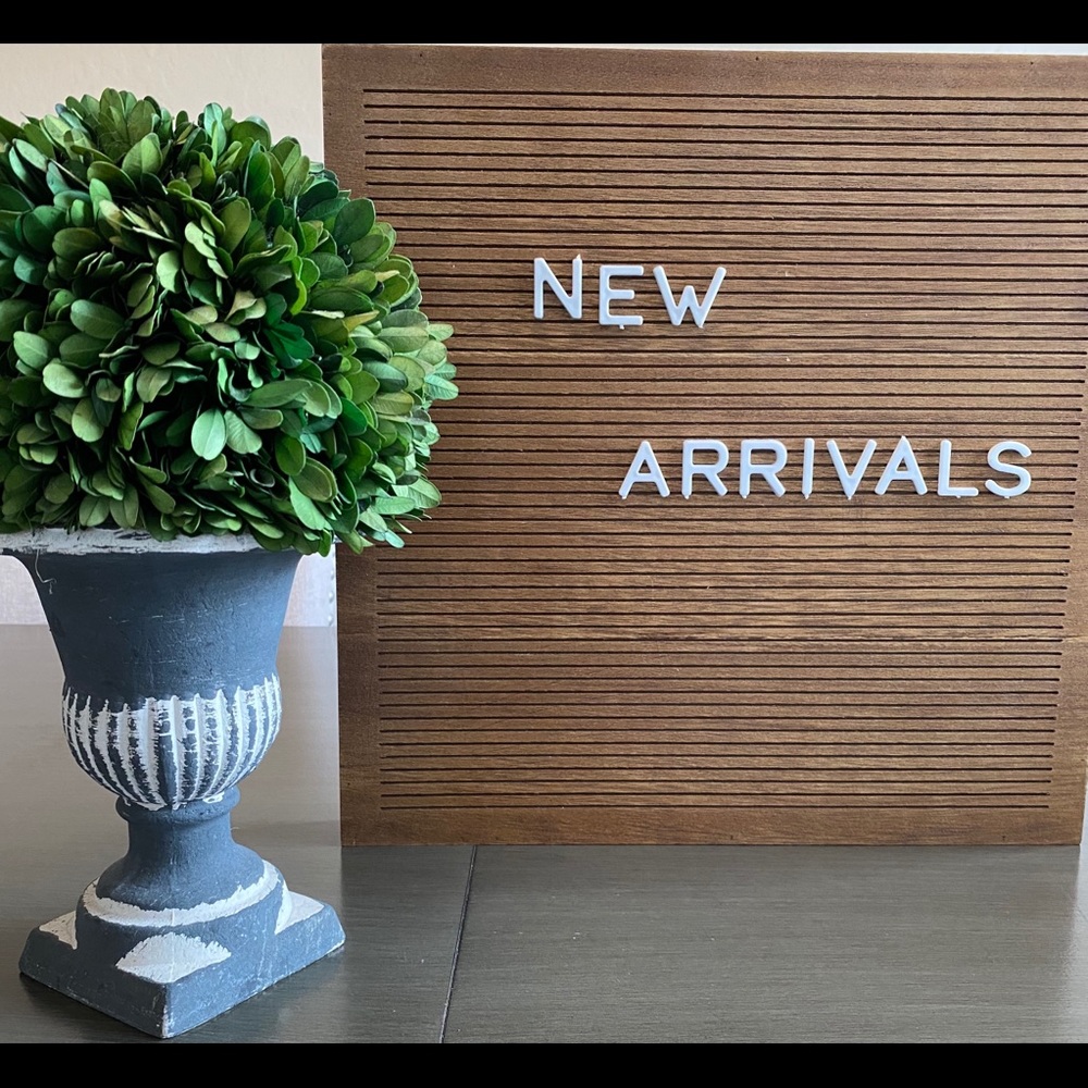 New arrivals